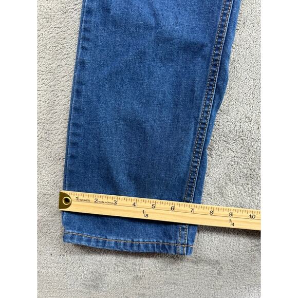 Levi's Jeans Mens 30x32 Blue Slim Straight Work Western Rodeo Denim - Picture 3 of 8